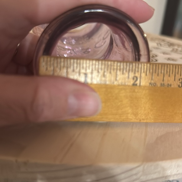 Jall & Co Mason Patent Dec 17th 2012 Purple Milk Glass Bottle - Picture 4 of 6